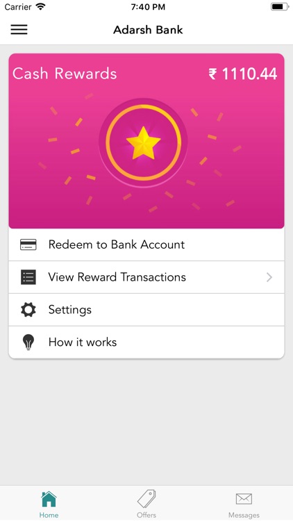 Adarsh Bank Rewards App