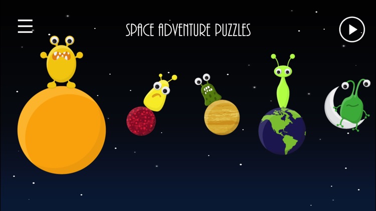 Toddler Space Adventure Puzzle
