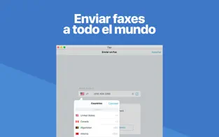 Immagine dello schermo 2 Fax App: Enviar fax con iPhone iphone