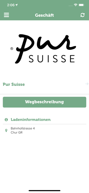 Pur Suisse Mobile Checkout