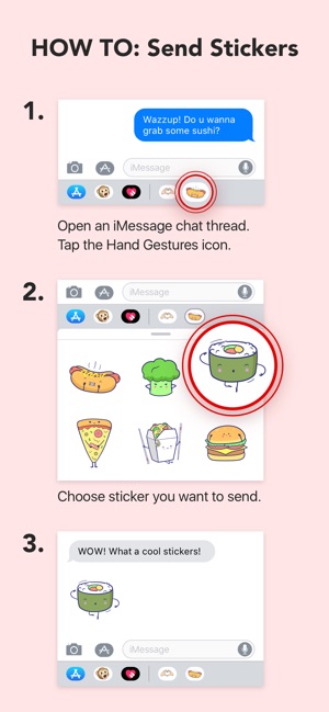 Sweetie-pie Food Stickers(圖4)-速報App