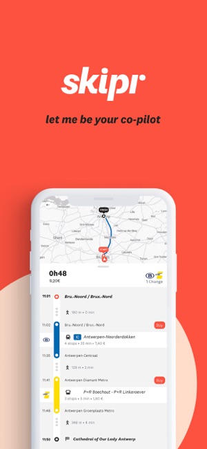 Skipr - Slimme routeplanner(圖1)-速報App