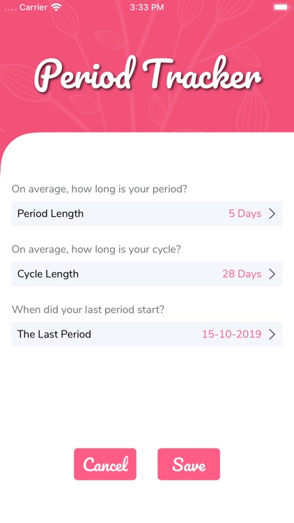 MyPeriod - Period Tracker