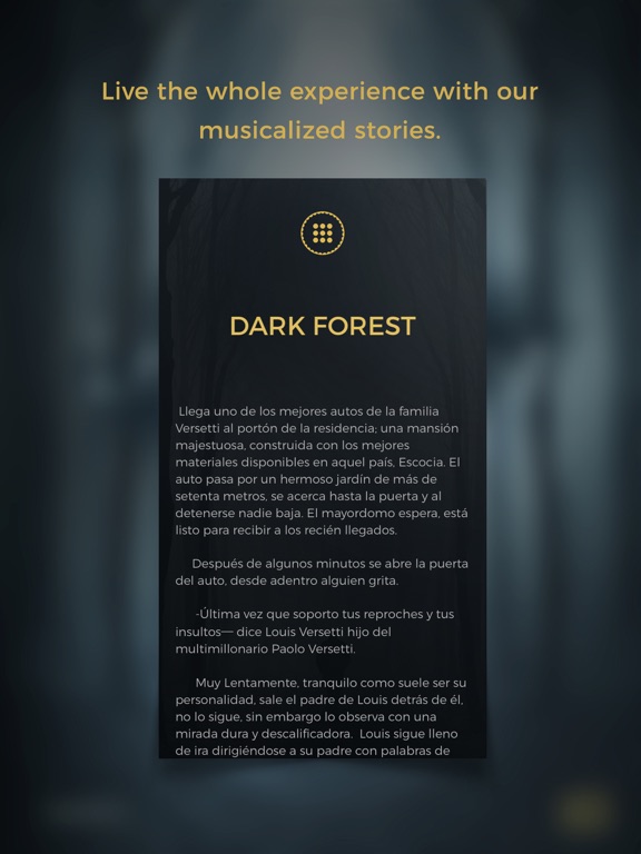 Dark Forest - Horror GameBook Screenshots