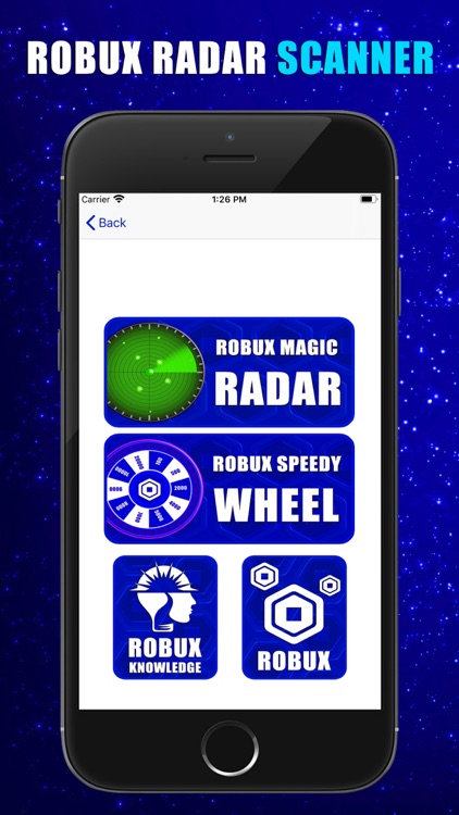 Robux Radar Scanner for Roblox