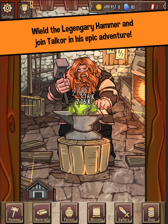 Medieval Clicker Blacksmith | App Price Drops