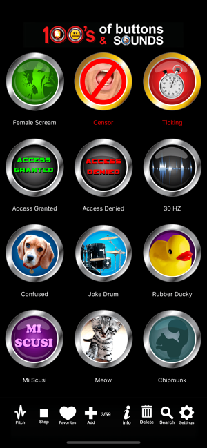 100's of Buttons & Sounds Pro(圖3)-速報App