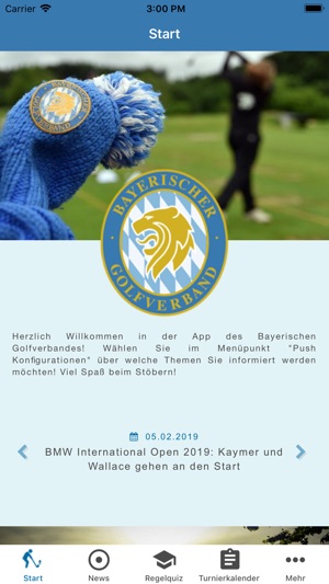 Bayerischer Golfverband(圖2)-速報App