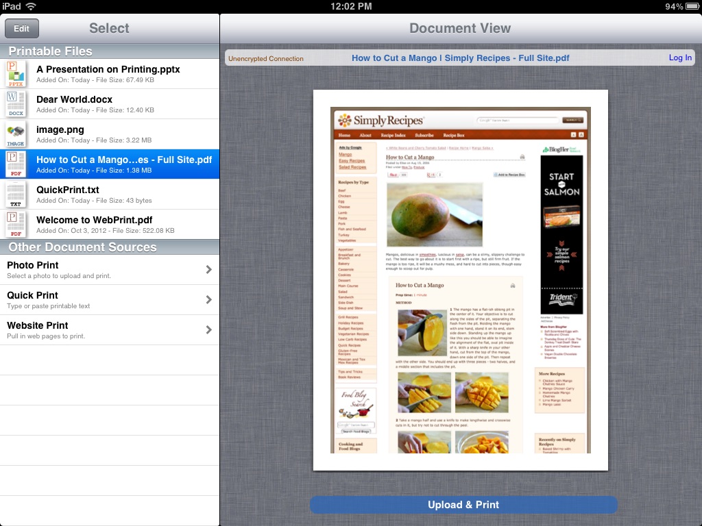 WebPrint for Print Manager screenshot 3