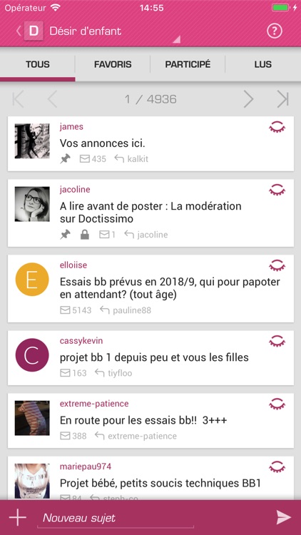 Club Docti - Forums Doctissimo screenshot-3