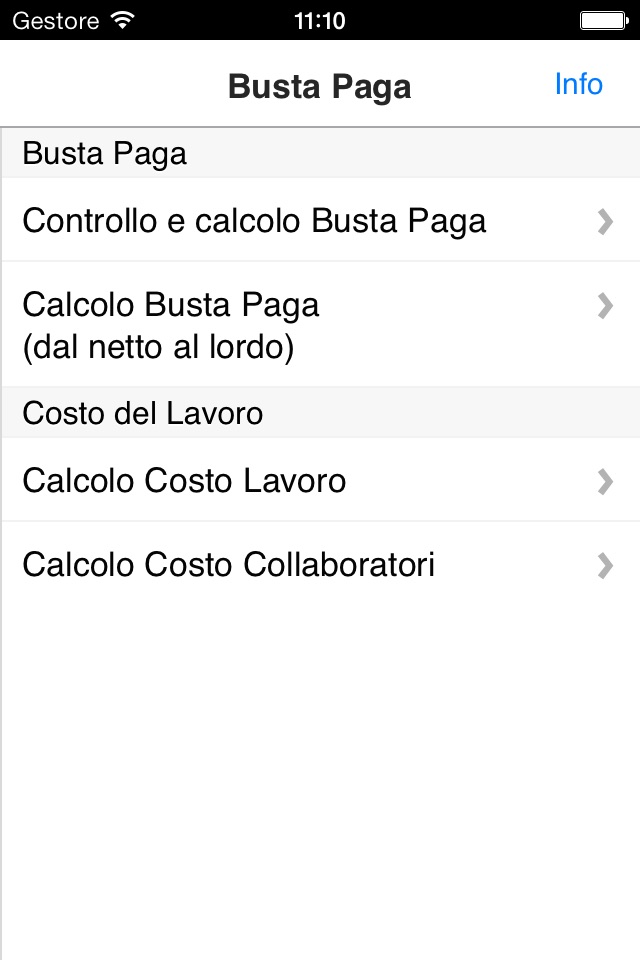 Busta Paga - Costo del Lavoro screenshot 2