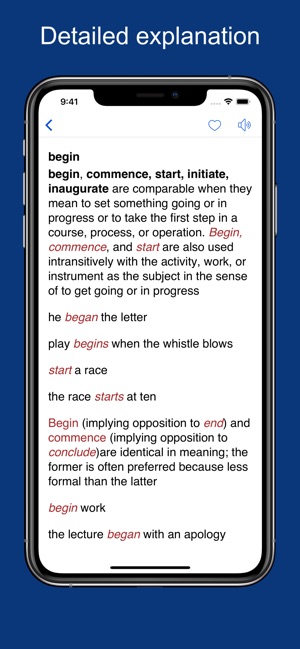 English Thesaurus Etymology On The App Store