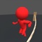 Tap to jump and hold to do a backflip over the rope