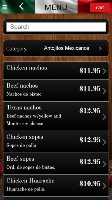 Pico de Gallo screenshot 2