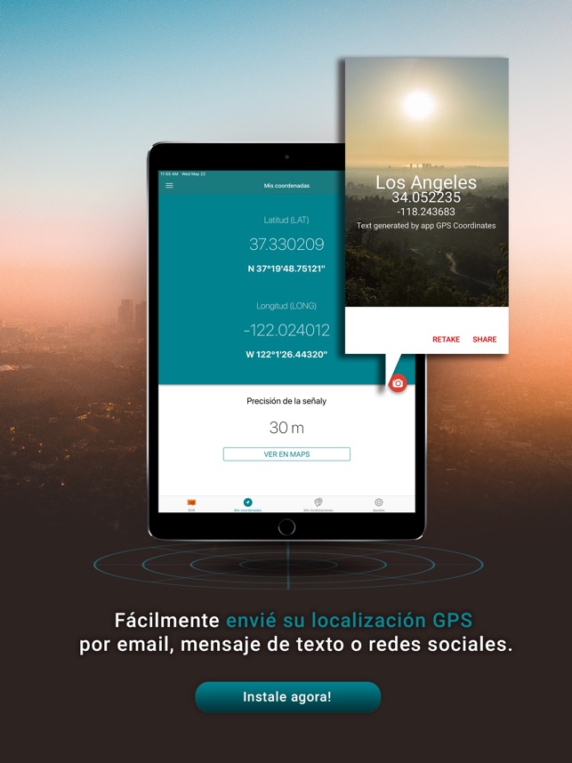 Mis Coordenadas Gps En App Store