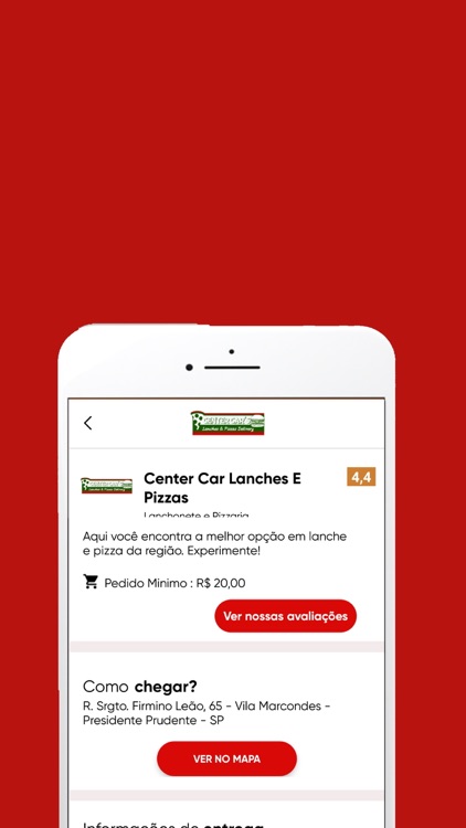 Center Car Pizzas Lanches screenshot-5