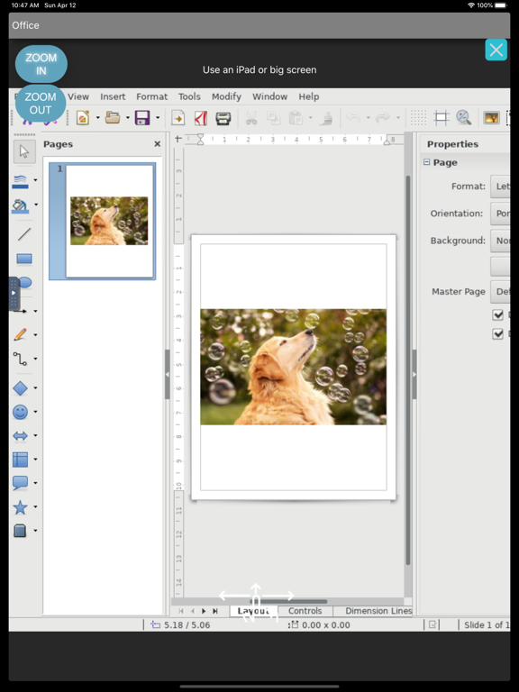 OffiDraw graphics editor screenshot 3