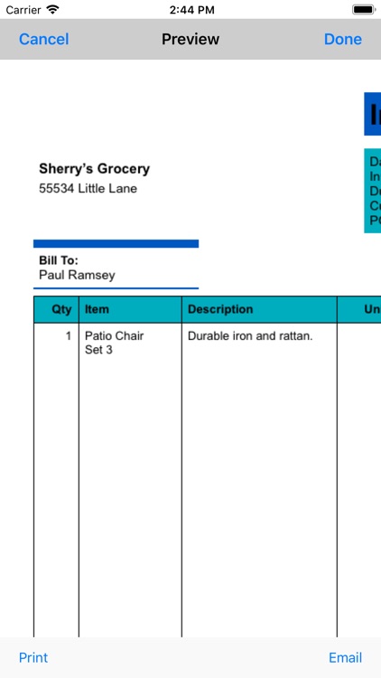 Express Invoice Invoicing screenshot-3