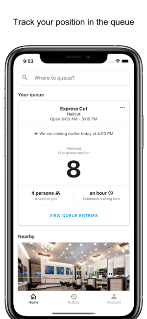 Qline - Queue From Home(圖3)-速報App