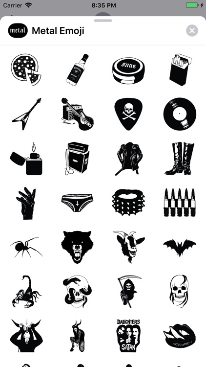 Metal Emoji screenshot-3