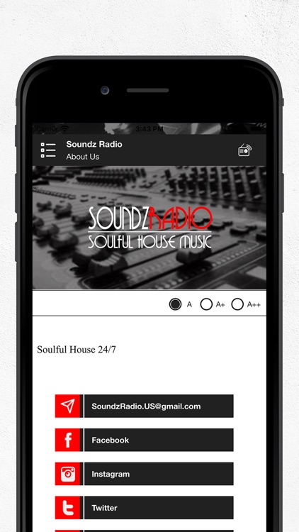 Soundz Radio App screenshot-3