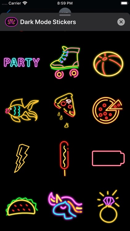 Dark Mode Stickers screenshot-5