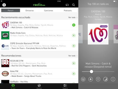 radio.net - radio and podcast screenshot 2