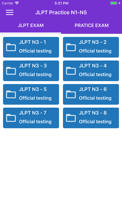 JLPT Practice N5-N1 screenshot 4