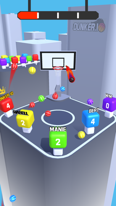 Dunker.io - Basketball Game screenshot 3