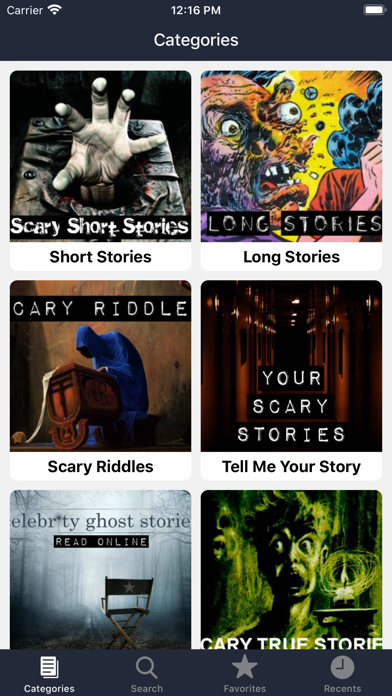 How to cancel & delete Horror Stories & Scary Stories from iphone & ipad 1