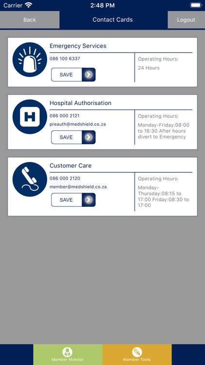 Medshield Member App