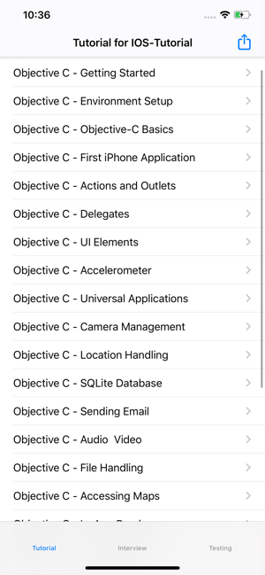 Tutorial for Objective-C