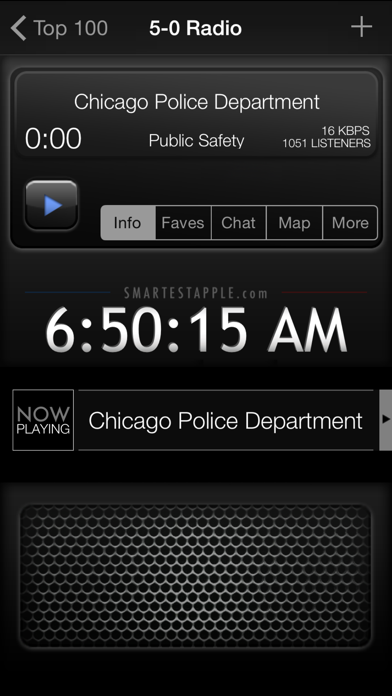 5-0 Radio Pro Police Scanner (Extra Feeds) Screenshot 2