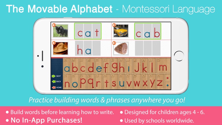 Montessori Movable Alphabet screenshot-0