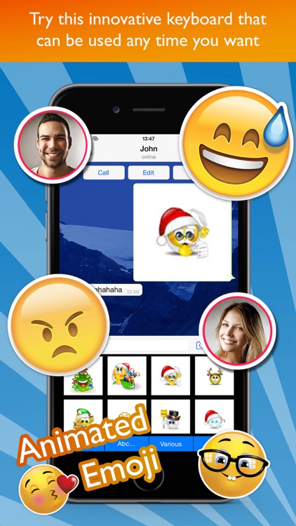 Animated Emoji Keyboard