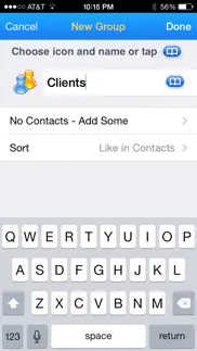 How to cancel & delete contacts list pro 2