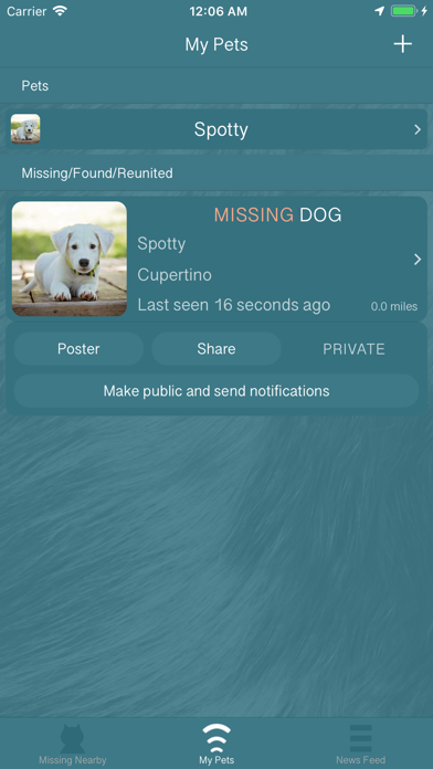 Missing Pet Finder screenshot 3