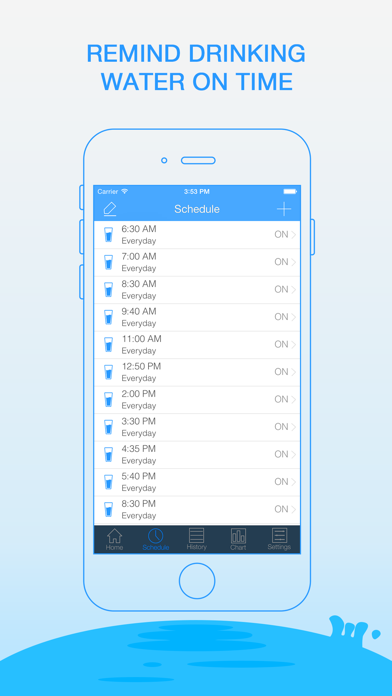 Daily Water – Water Reminder and Counter Screenshot 2