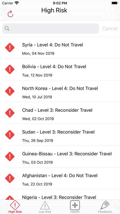 TravelGard - Travel Warnings