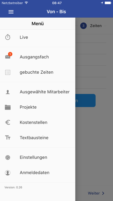 Sykasoft Zeiterfassung screenshot 2