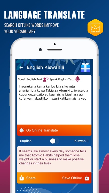 English Swahili Translator + screenshot-3