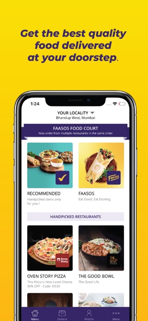 FAASOS - Food Order Delivery