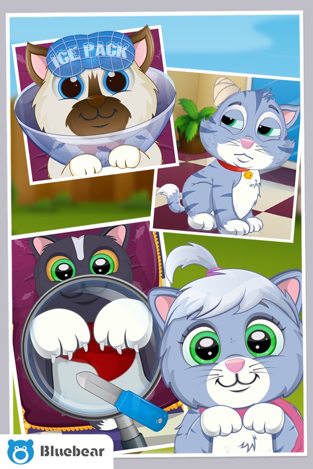 Kitty Cat Doctor  - kids game screenshot 3