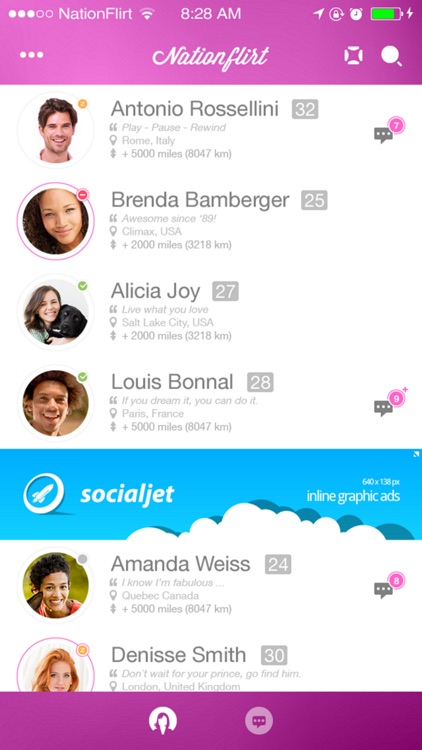 Nationflirt screenshot-0