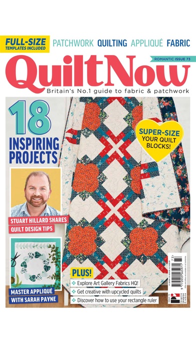 Quilt Now Magazine screenshot1