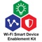 An app platform that support controlling and monitoring the Microchip Wi-Fi Smart Device Enablement Kit throughput AWS IoT Cloud