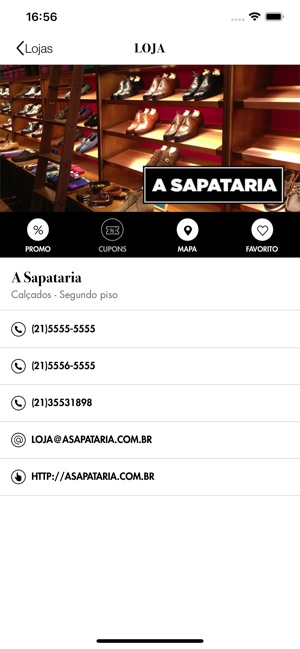 sapataria shopping mueller
