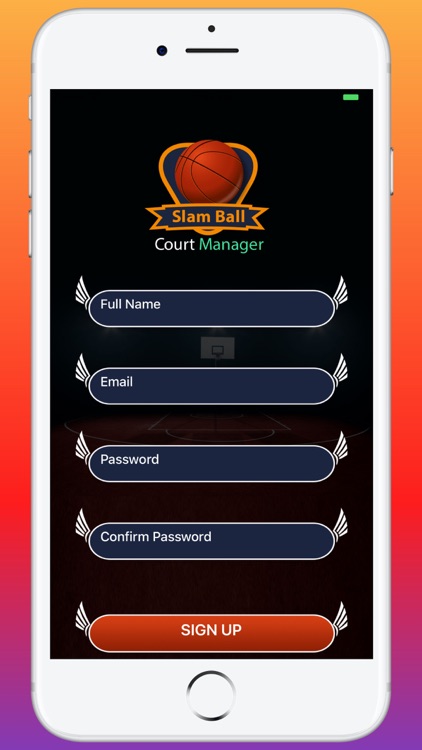 SlamBall Court Manager