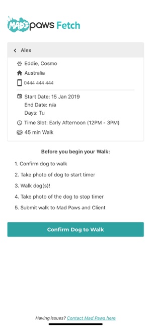 Mad Paws Fetch for Dog Walkers(圖2)-速報App