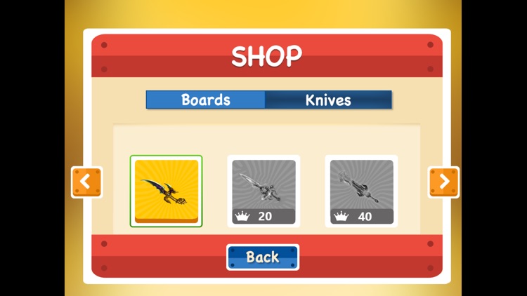 Flying Knife!